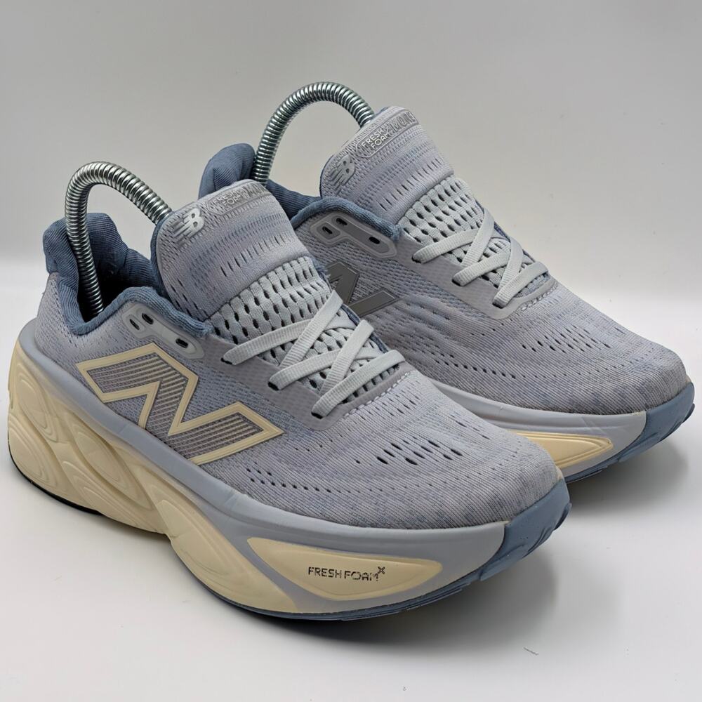 New Balance Fresh Foam X More Pearl Grey Calcium Womens 7.5 B (UK 5.5) Mens 8